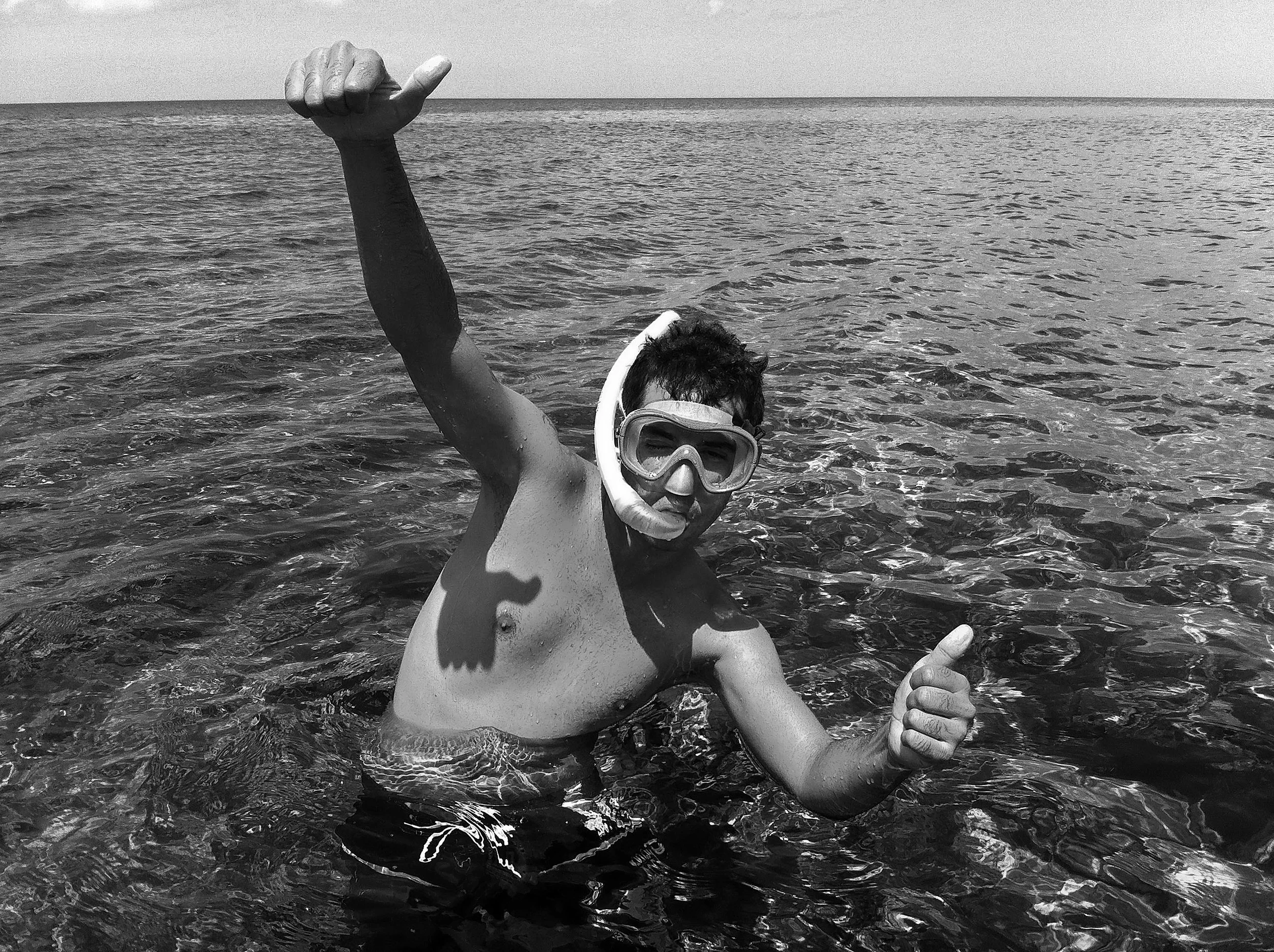 Sea man, La Havana 2012