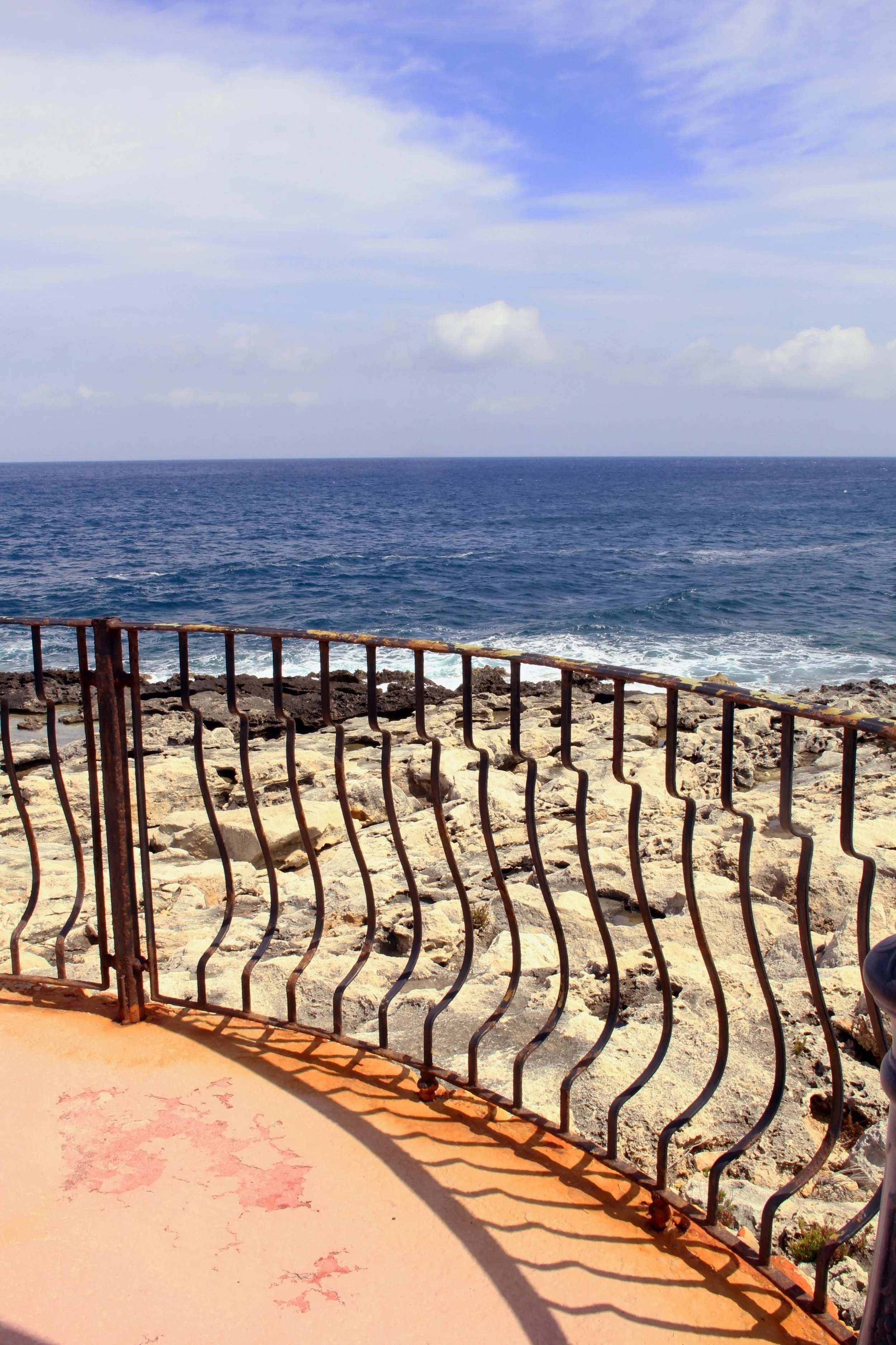 Balcony on sea, La Valletta 2013