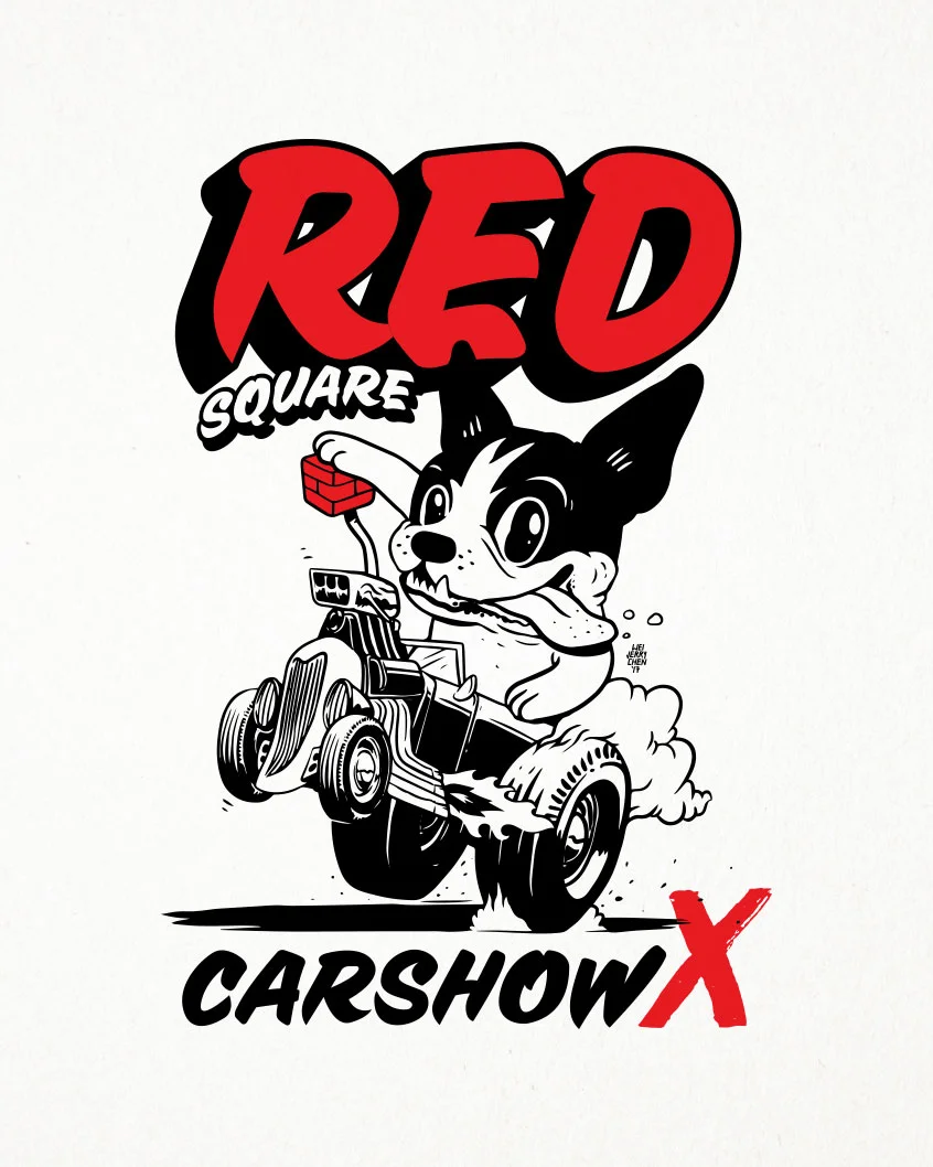 Shirt Design for Red Square Car Show 2017