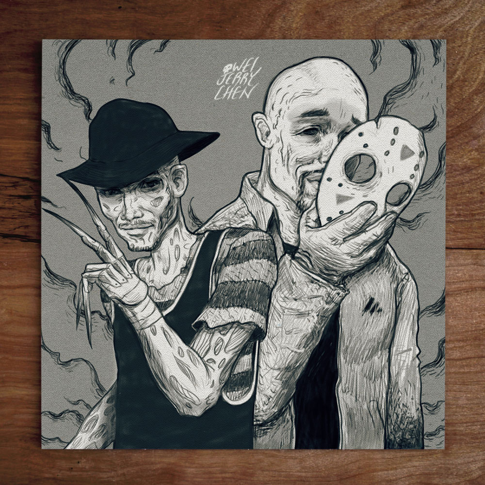 #weistedportraits No. 73 Models: @klepone & @irvinirvin Masters of Horror �
