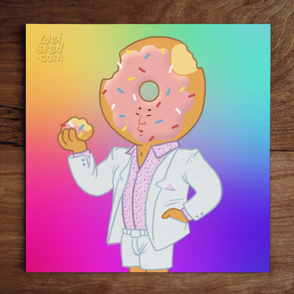 Model No.420: @neuefilms #TGIF Doughboy! 🍩