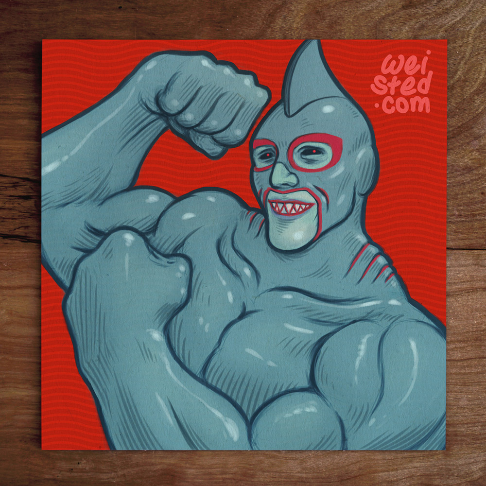 Model No.38: @DatDjTho Sharkboi El Luchador