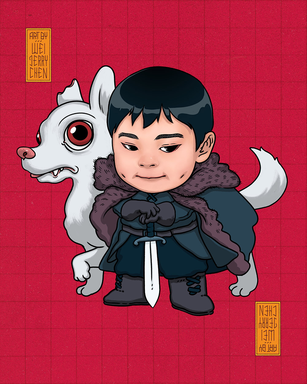 WEISTED_SKETCH_MAXON-WOLF-SNOW_weijerrychen_ILLUSTRATION_GOT_GAME-OF-THRONES_JON-SNOW_1.jpg