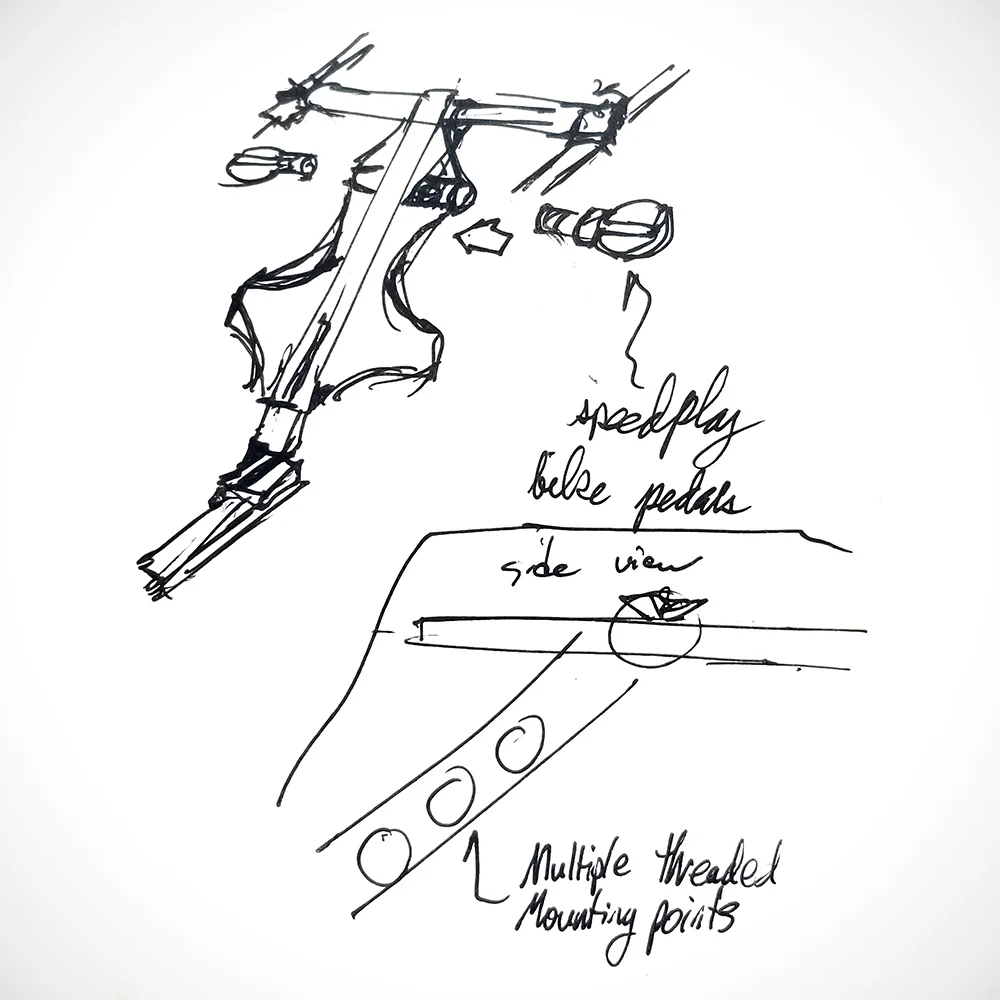 Rowing Foot Stretcher — Hebdon Design