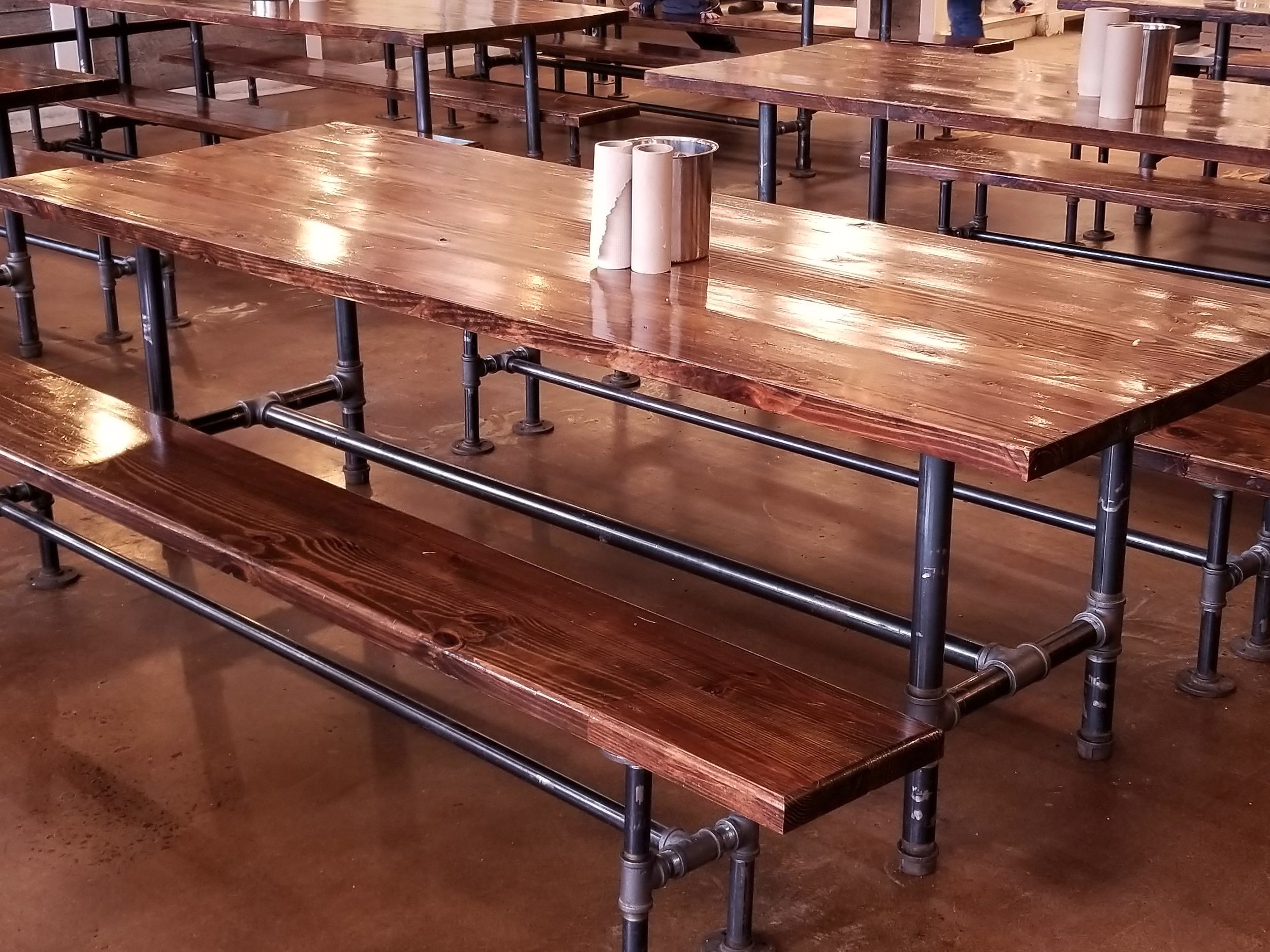 Industrial Chic Tables and Benches