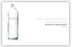 The Jade Aquifer Company Information Memorandum is an example of a brand story told in its longest form, complete with Market Analysis, Competitor Analysis, and Market Positioning. We take what can often be complex business information, and present it in a way that allows people to access a greater level of understanding more quickly. We do this through careful design of the information architecture, and then with compelling story telling. For more detail on information memorandums please contact us