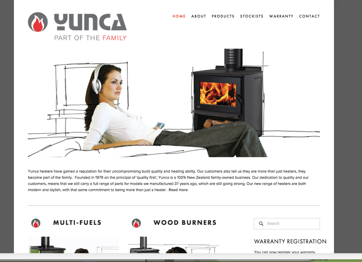 Ten years ago, in fact Carryn's very first project with the BrandCom team, she helped rebrand Yunca Heating, this year we launched the new and updated website, which freshens the brand and gives it a decade old facelift to match the company's invigorated push of their products, including the introduction of Oscar, their new wood burner. > View Website
