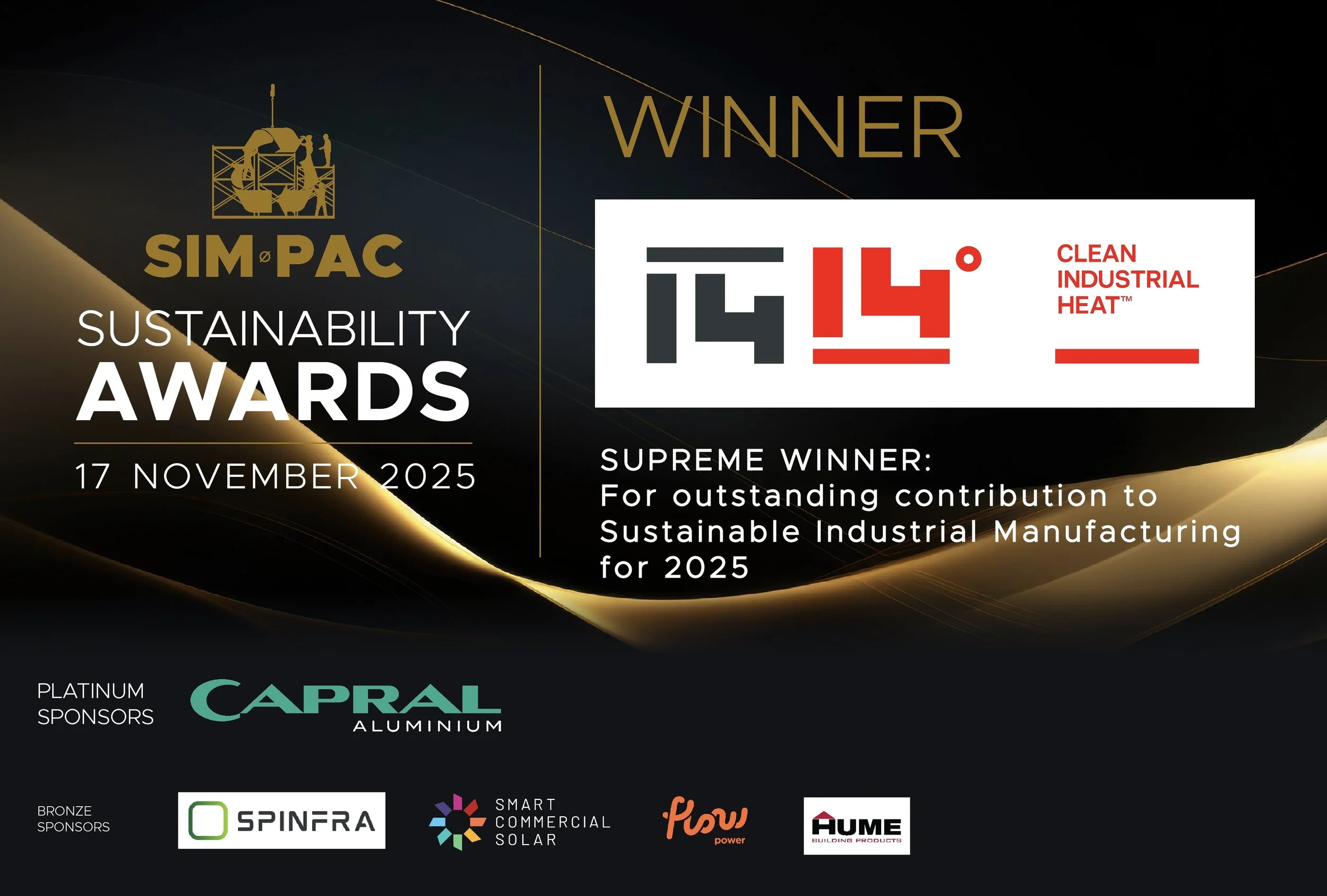SIM-PAC Live Sustainability Awards 