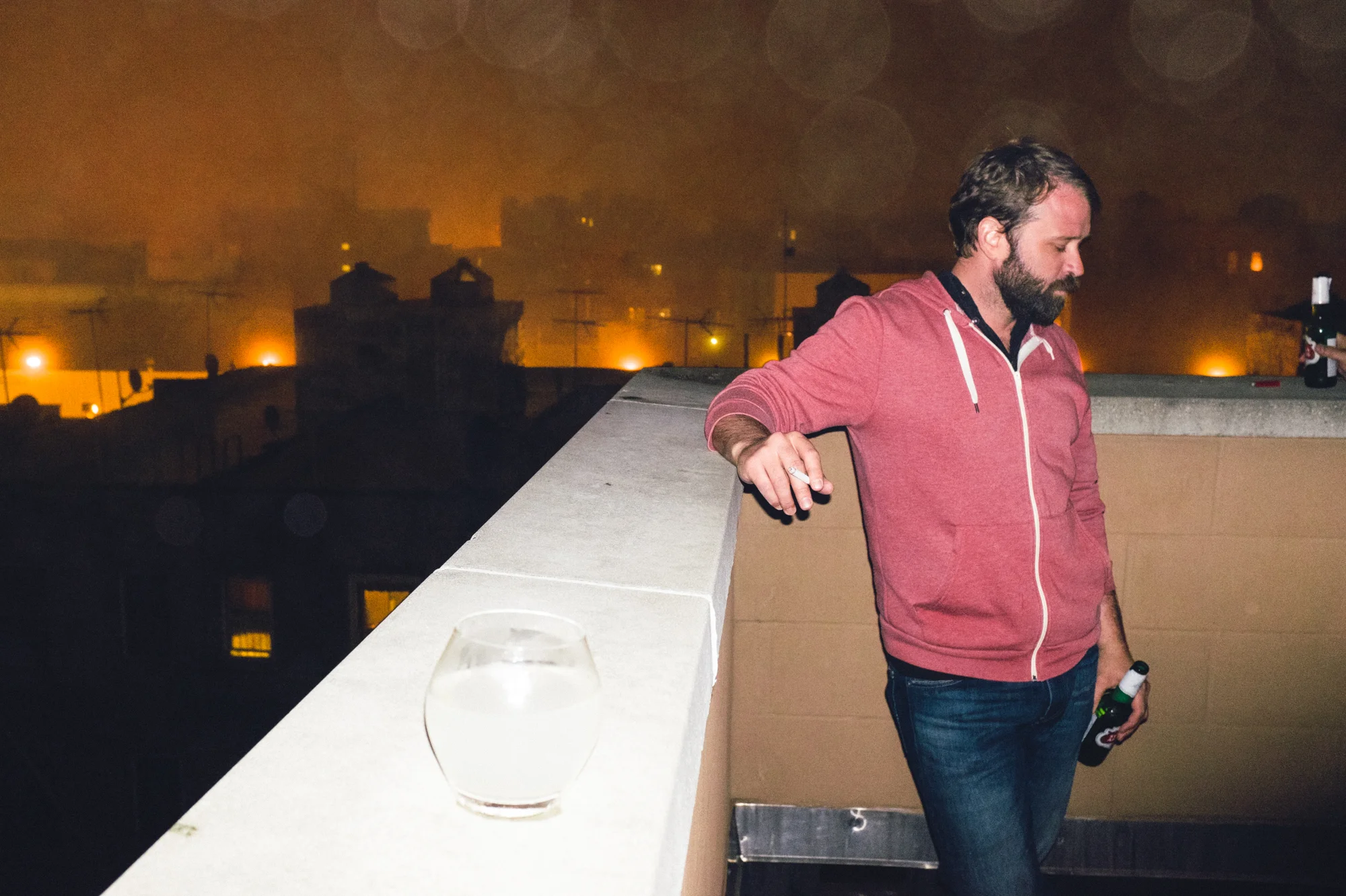Roof climbing in Astoria, Queens