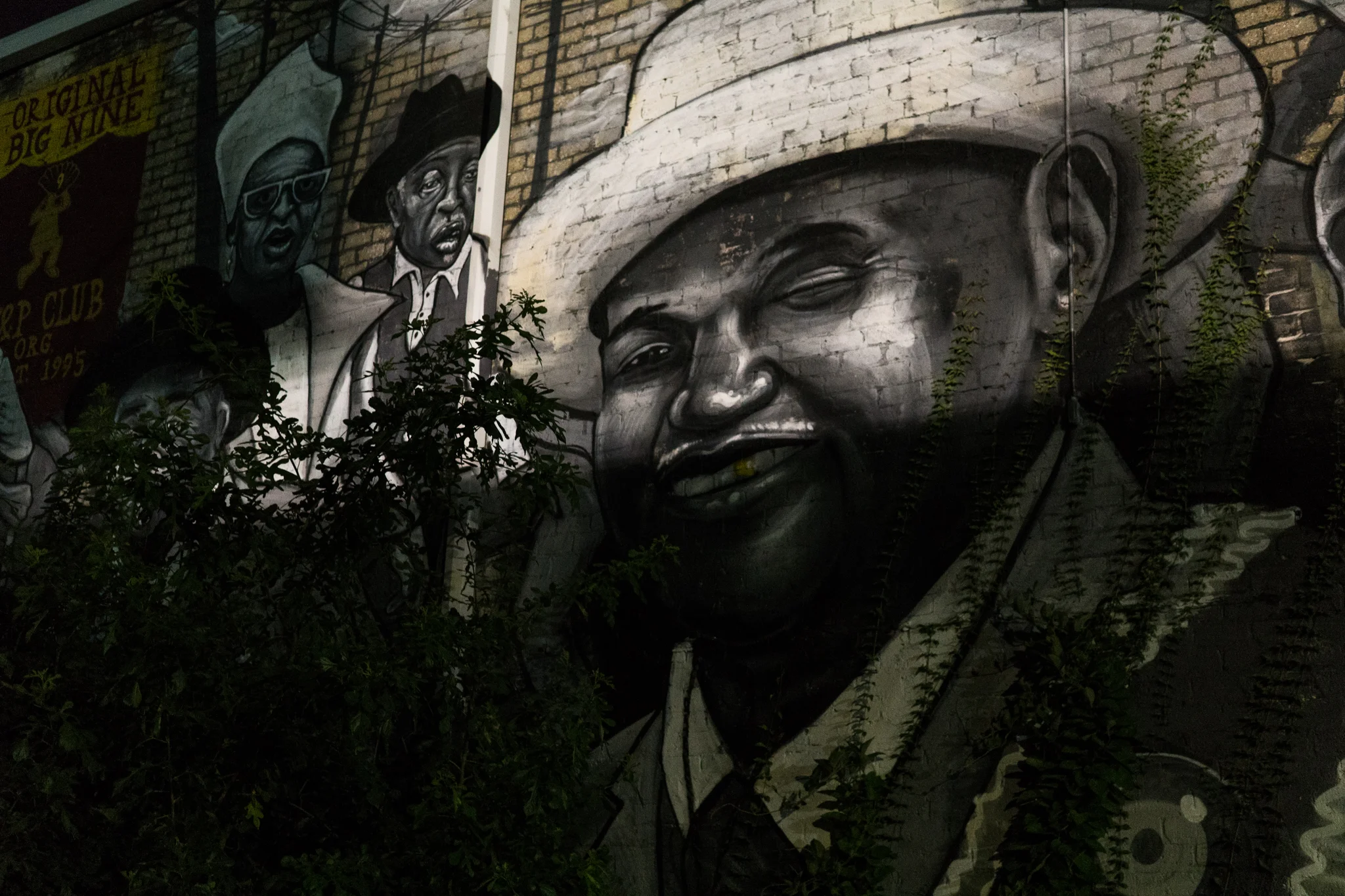 A mural on St. Clause in the Marigny neighborhood of New Orleans.