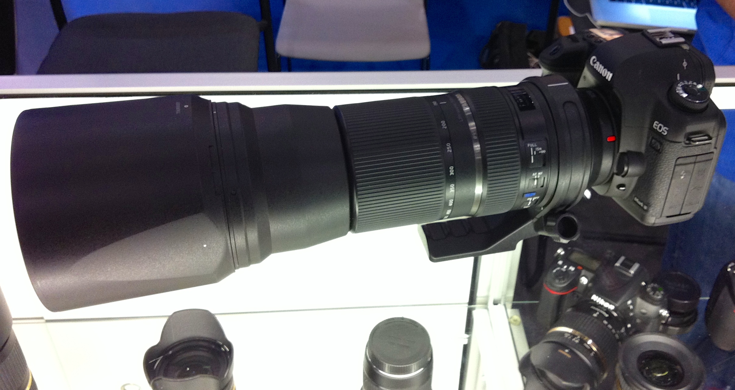 Tamron's new 150-600mm telephoto lens. This is the Canon mount (Nikon mount version delivery is TBD). I was pleasantly surprised with how well it shot!