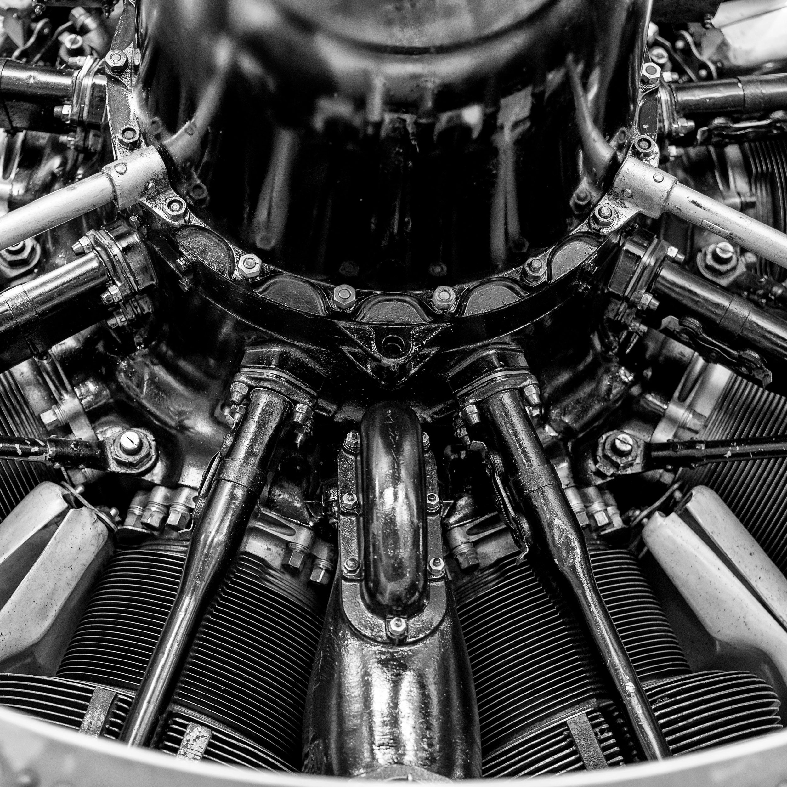 1938 Westland Lysander engine