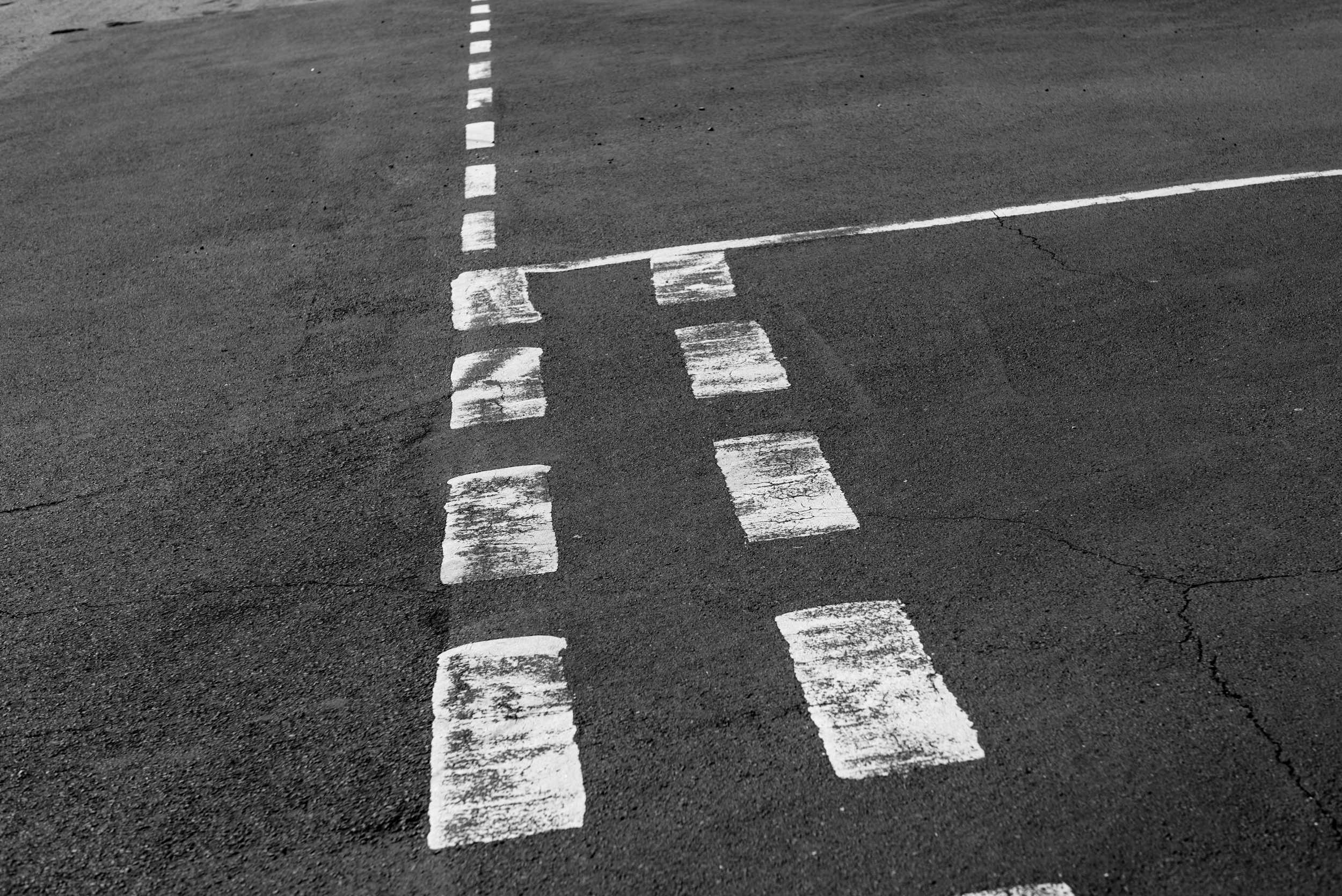 Road Markings - Leica MM with Leica 50mm Noctilux f/0.95