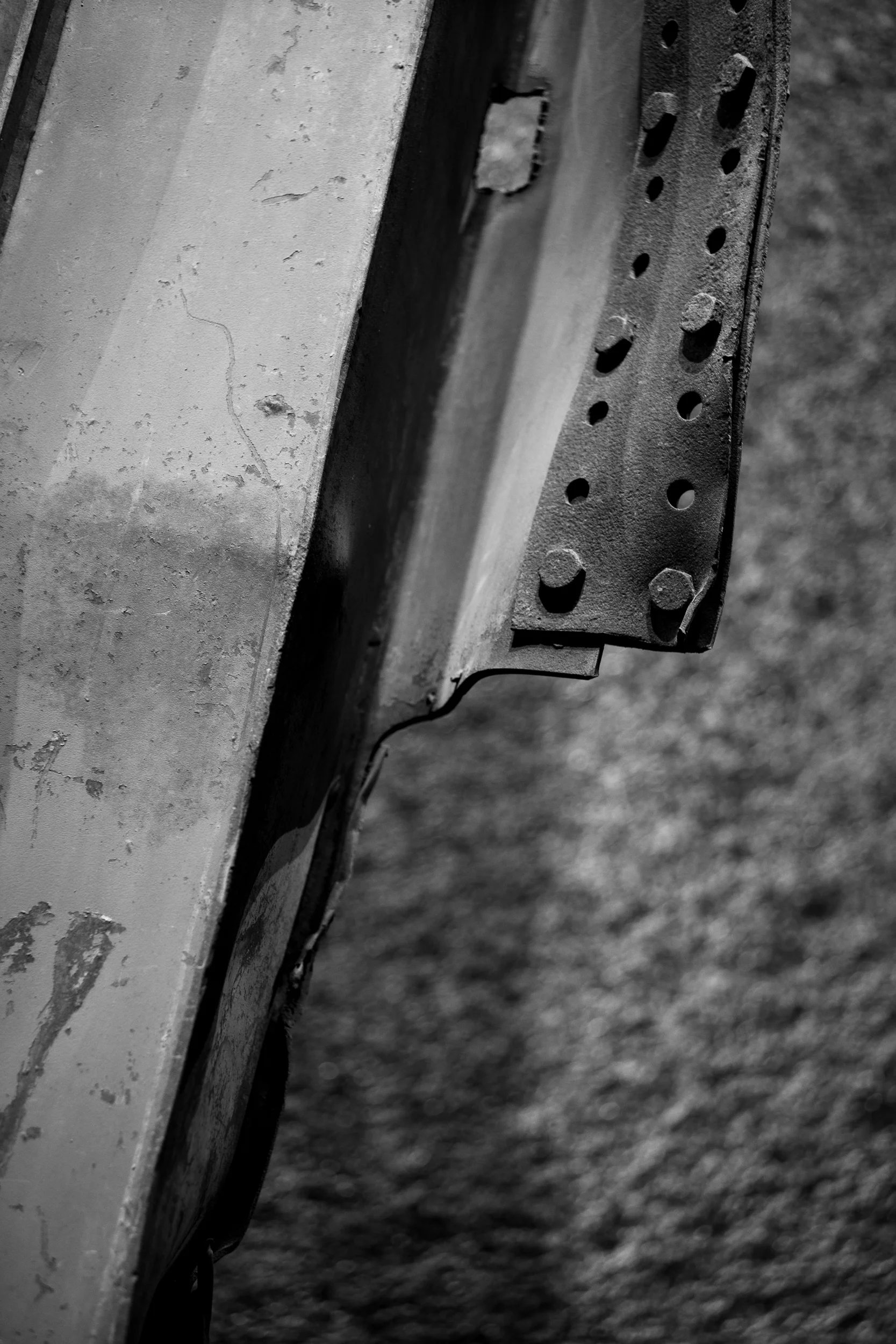 A section of steel from inside the World Trade Center. This particular piece came from the area where the first aircraft tore into the tower, gashing a hole in one of America's most iconic buildings.