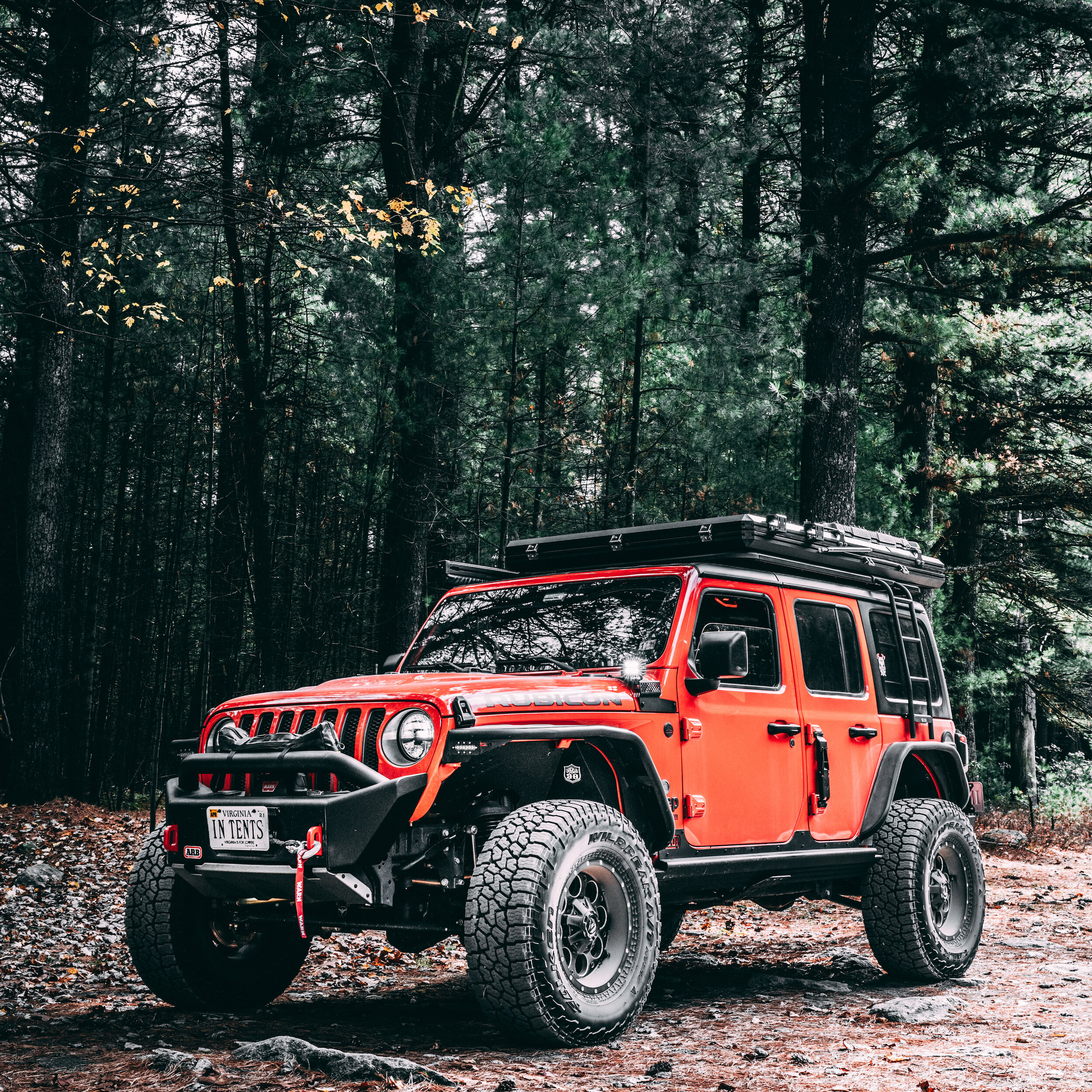Maximus-3 Rear Tire Carrier for Jeep JL — InTents Adventures