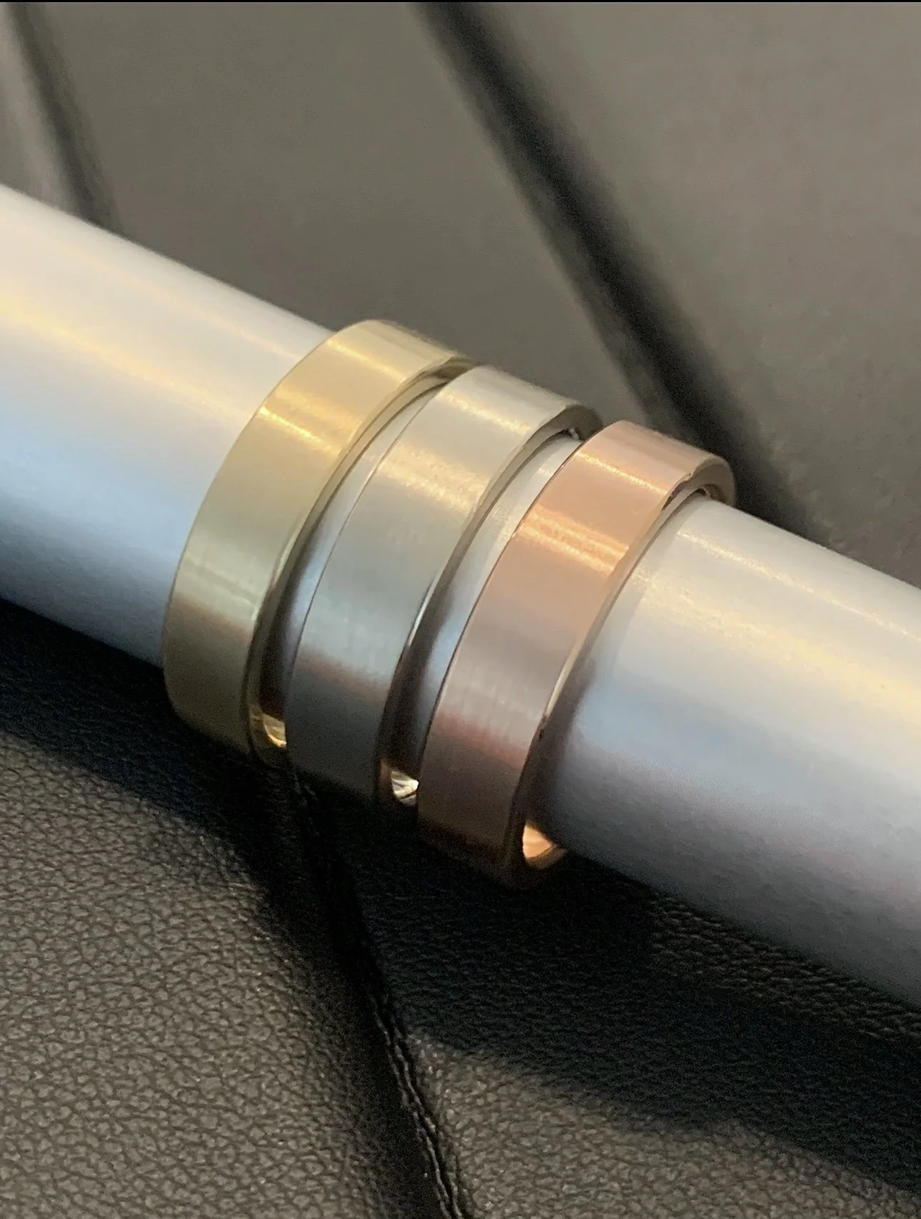 signature classic band, wide band, classic band, ring, gold, handmade, fine jewelry, wedding band, Elliot Gaskin, New York City, jewelry, recycled gold, matte finish