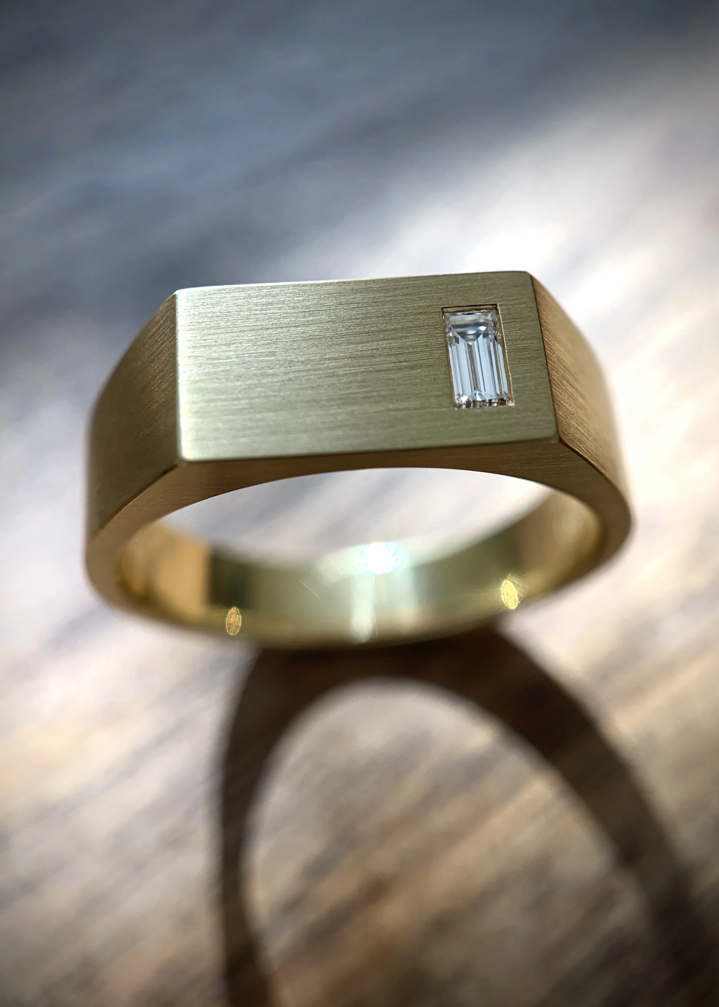 Signet ring, Elliot Gaskin Jewelry, handmade jewelry, mens jewelry, mens fashion