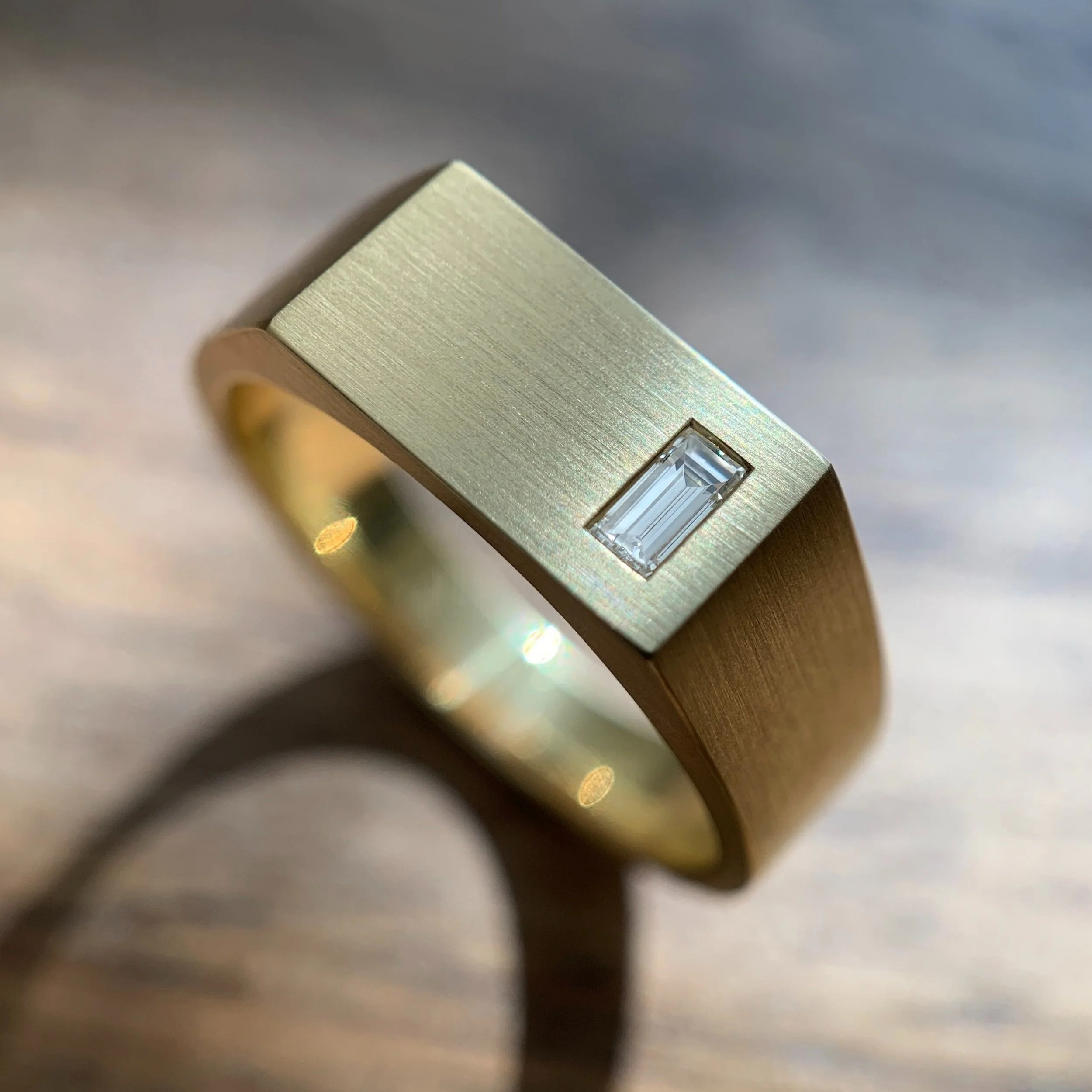 Signet ring, Elliot Gaskin Jewelry, handmade jewelry, mens jewelry, mens fashion