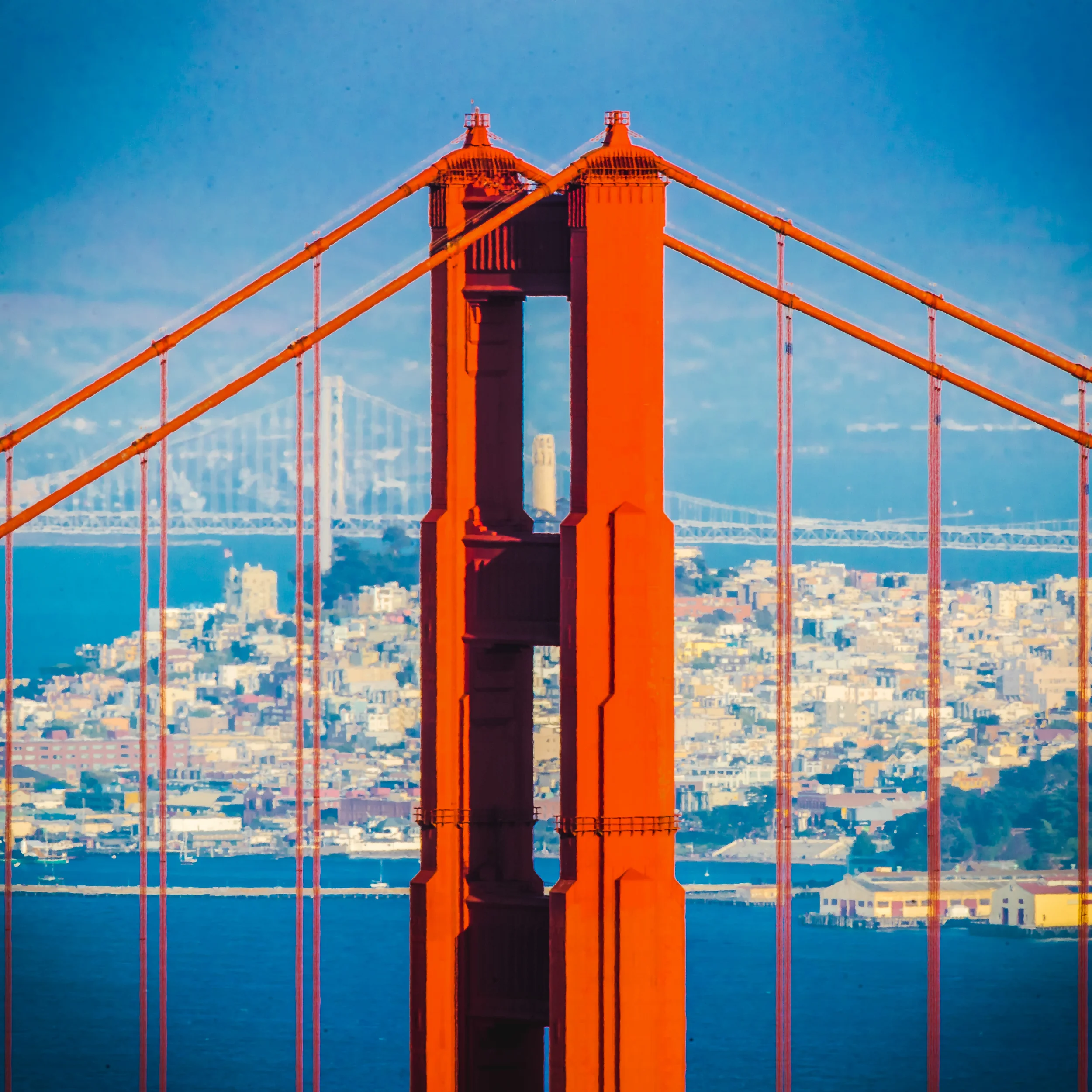 Coit Tower Through the Bridge-1.jpg