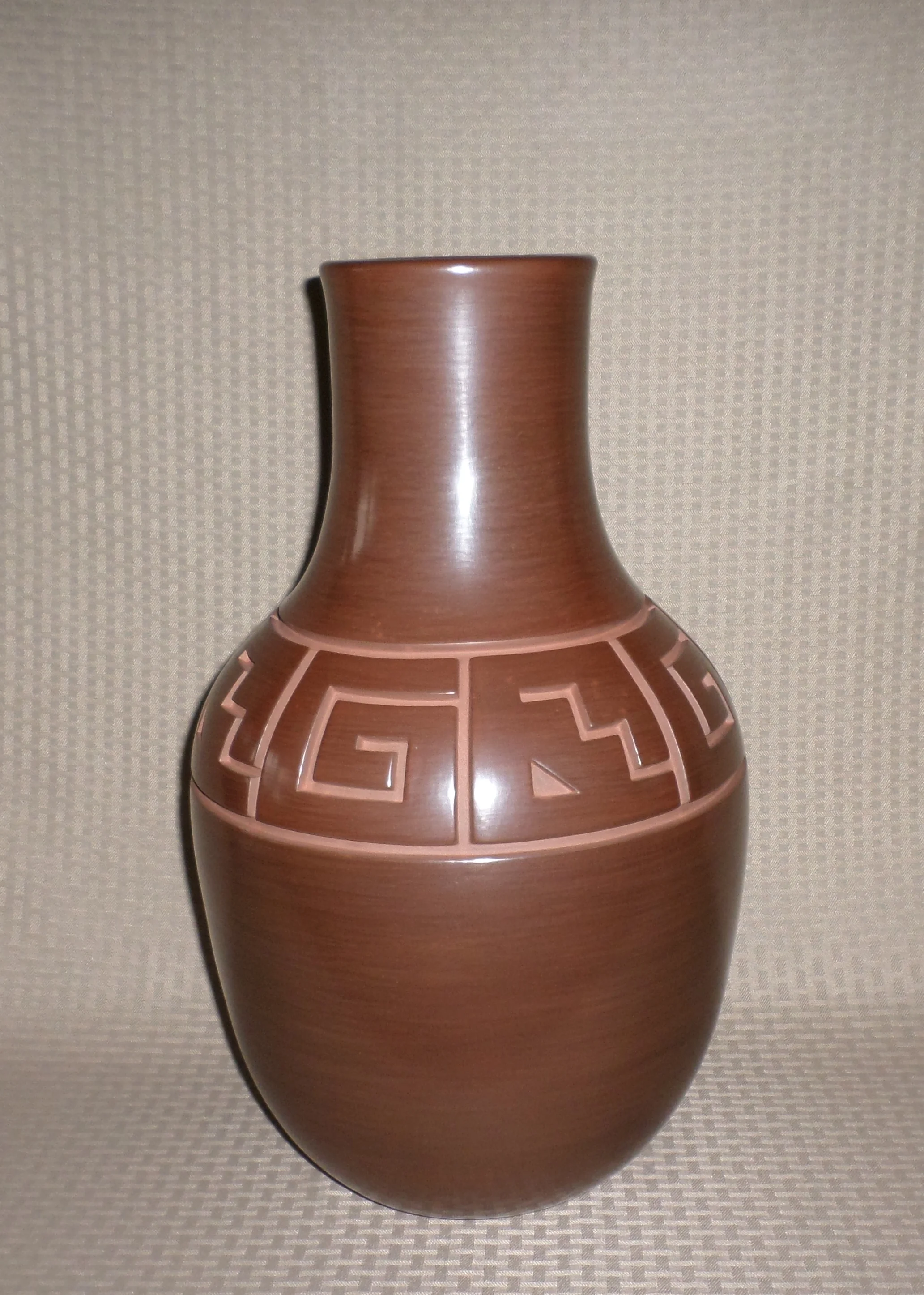 Brown Large Water Jar