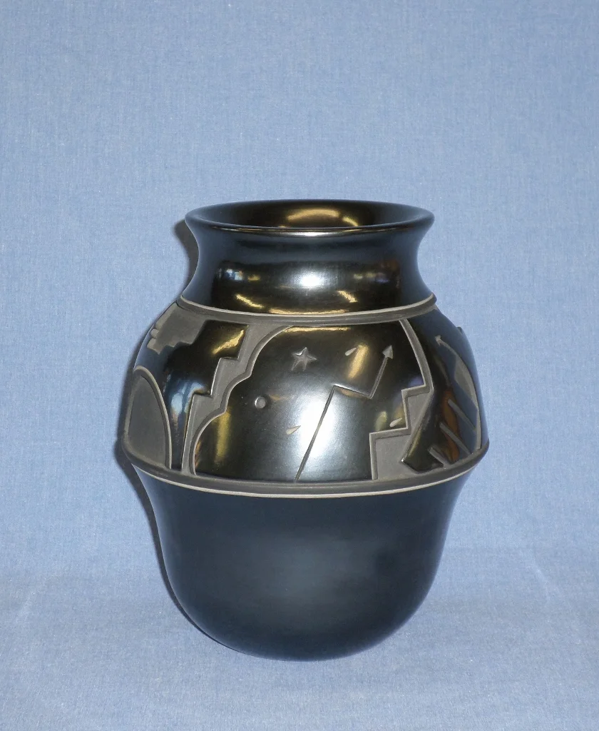 7" H X 6-3/4" Dia Price: Available at King Galleries of Scottsdale
