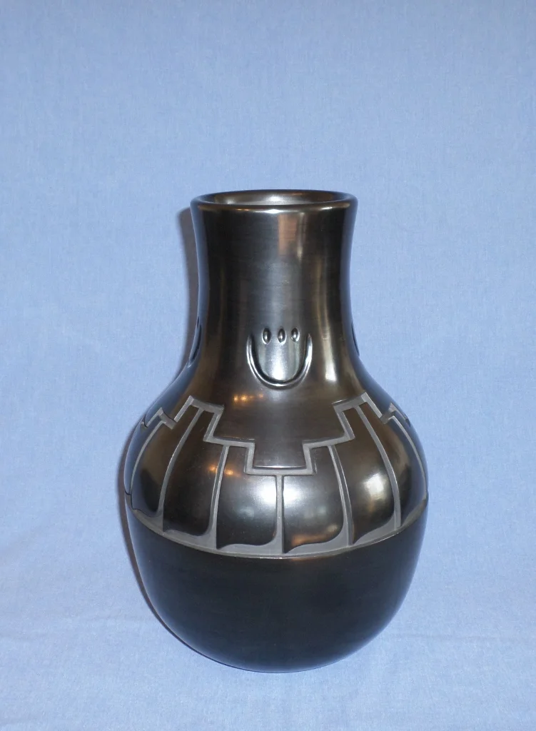 Black Water Jar 14-1/2" H X 8-1/2