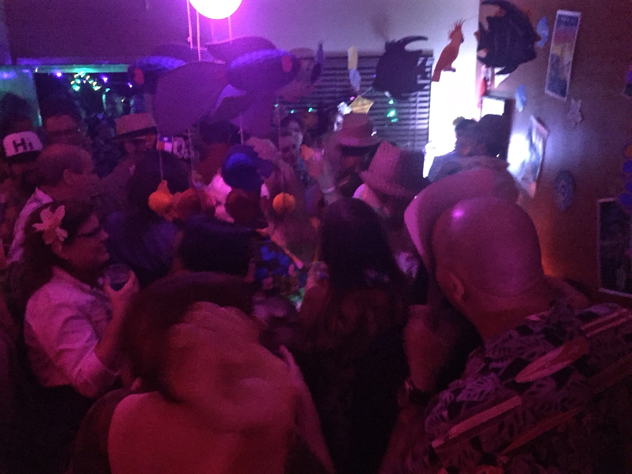 A blurry 80's dance party. The best kind. 