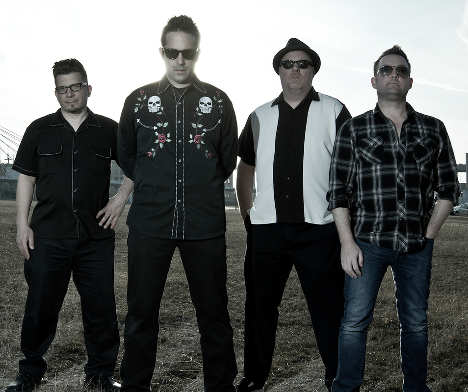 From left: Pete Flessas, Drew De Lutio, Jeff Schneider, Joe Weigel