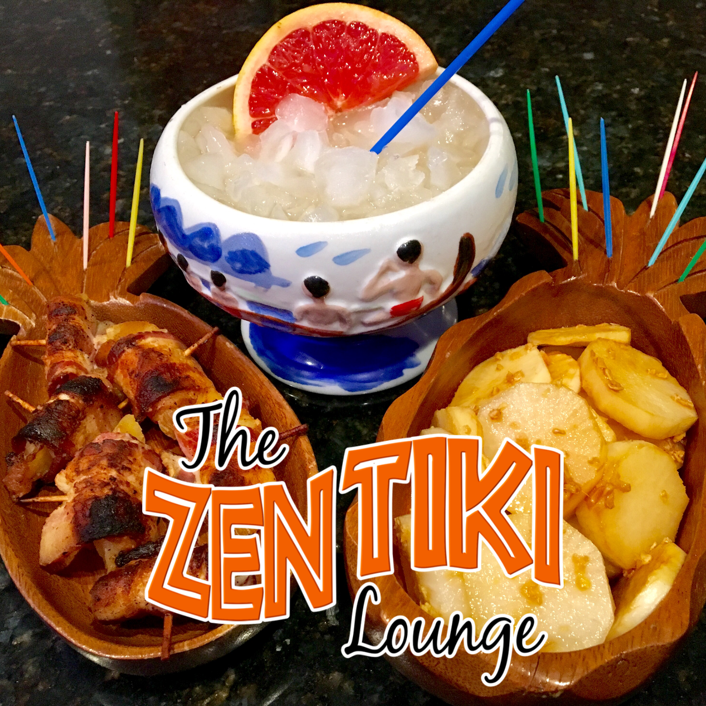 376 Hapa Haole, Pupus With MSG And Low Sugar Tiki Drinks