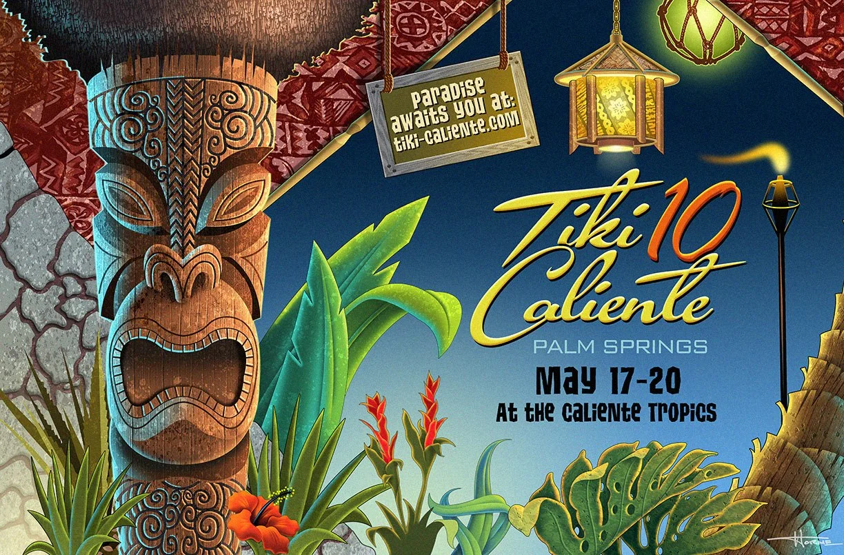 Join the crew of the Zen Tiki Lounge podcast at Tiki Caliente! The hottest tiki event now in its 10th year. ZTL is hosting multiple parties and we want to see you there. Buy your wristbands now, the event will sell out. 