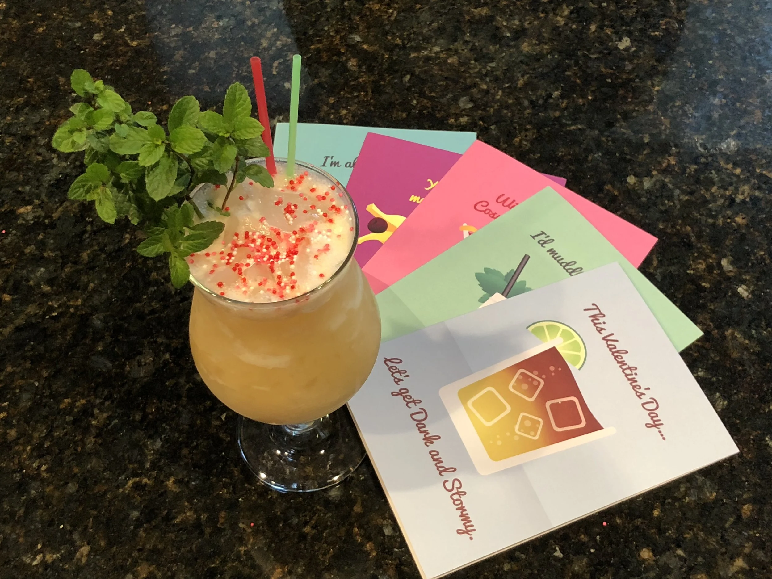 As mentioned on this episode, get great greeting cards designed by Jason Bitner on Zazzle . Jason has designed a snazzy greeting card for any of your cocktail lover friends and family. Buy several now and always be ready to with someone a warm cocktail greeting. 