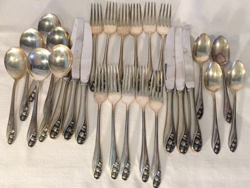 1950s Gorham Sterling Silver, Lily of the Valley pattern SOLD $540