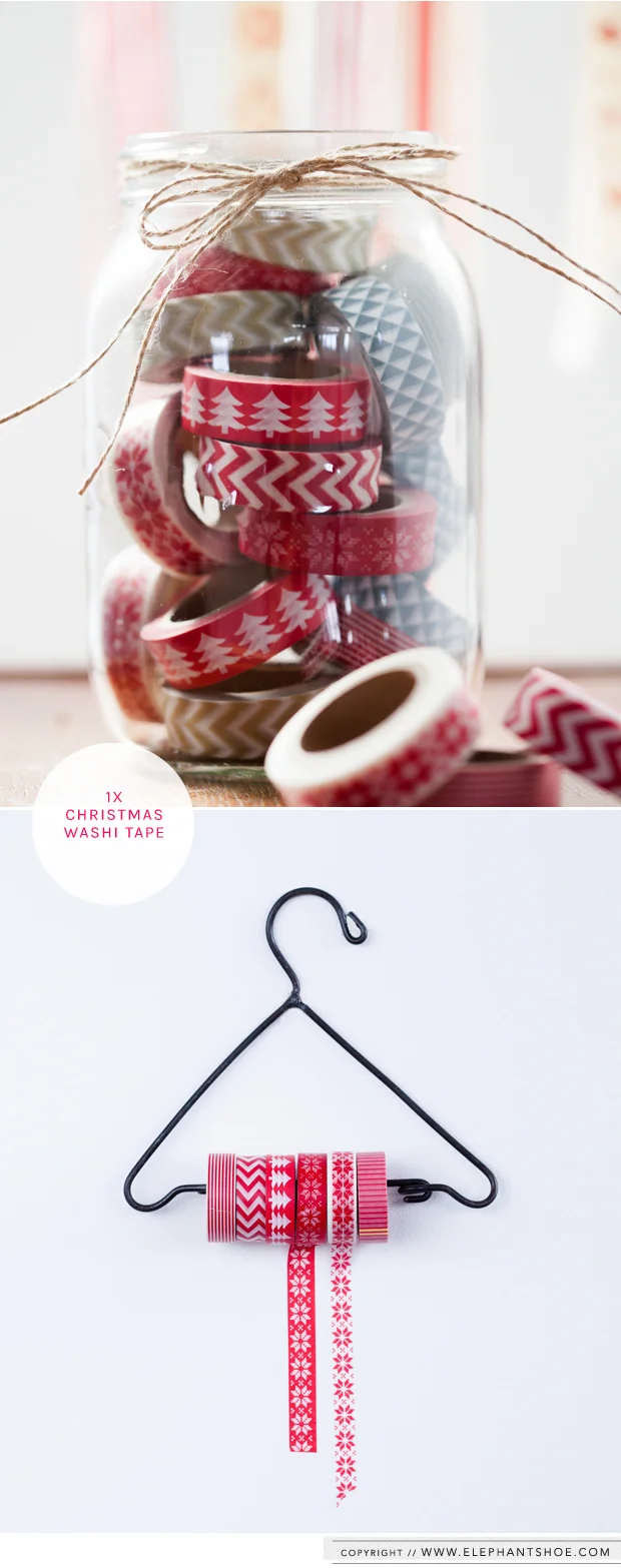 We had so many fun and festive washi tapes in store this year, each box had one design included - from gold chevron, grey stripes, red snowflakes to red spots, stripes and stars. They were awesome and so useful when it came to attaching your Christmas cards & tags and wrapping up your parcels in a unique way. 