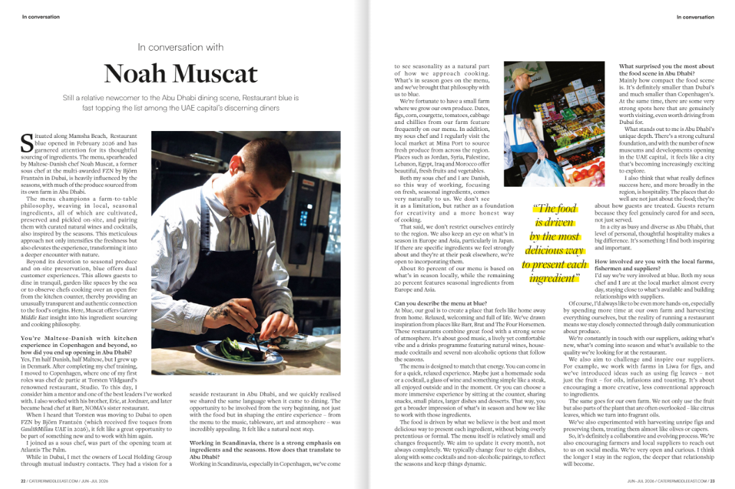 Caterer Middle East June-July 2026 Noah Muscat.png