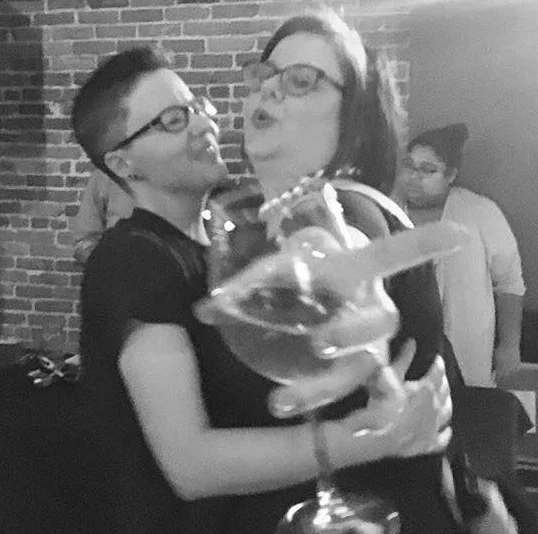 Iām just going to say, when your wedding reception ends like this, everyone has had the BEST time. Happy birthday! - Steph