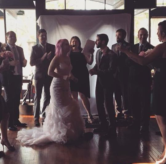 Our wedding in 2016! - Dana