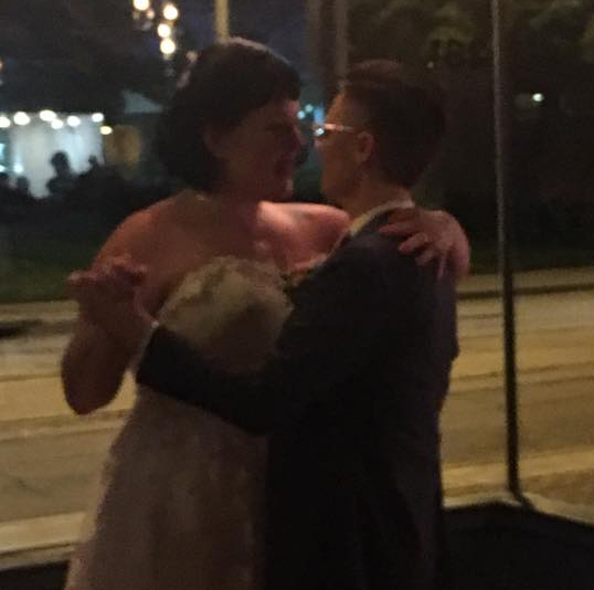 I loved DJ'ing Jes and Jessy's wedding this year! The Kitchen is one of my favorite venues ever! - Emmy