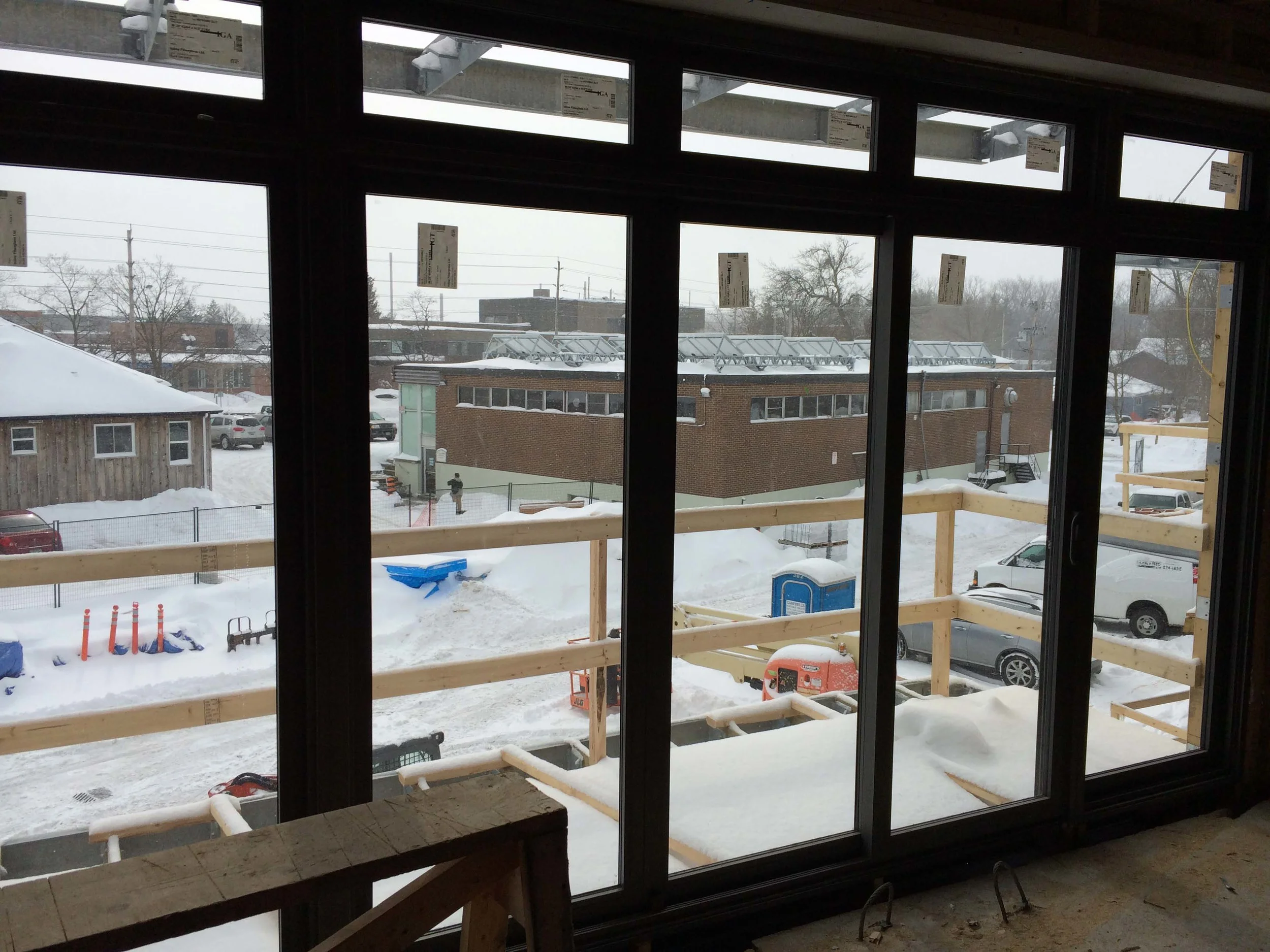 February 2014: looking out