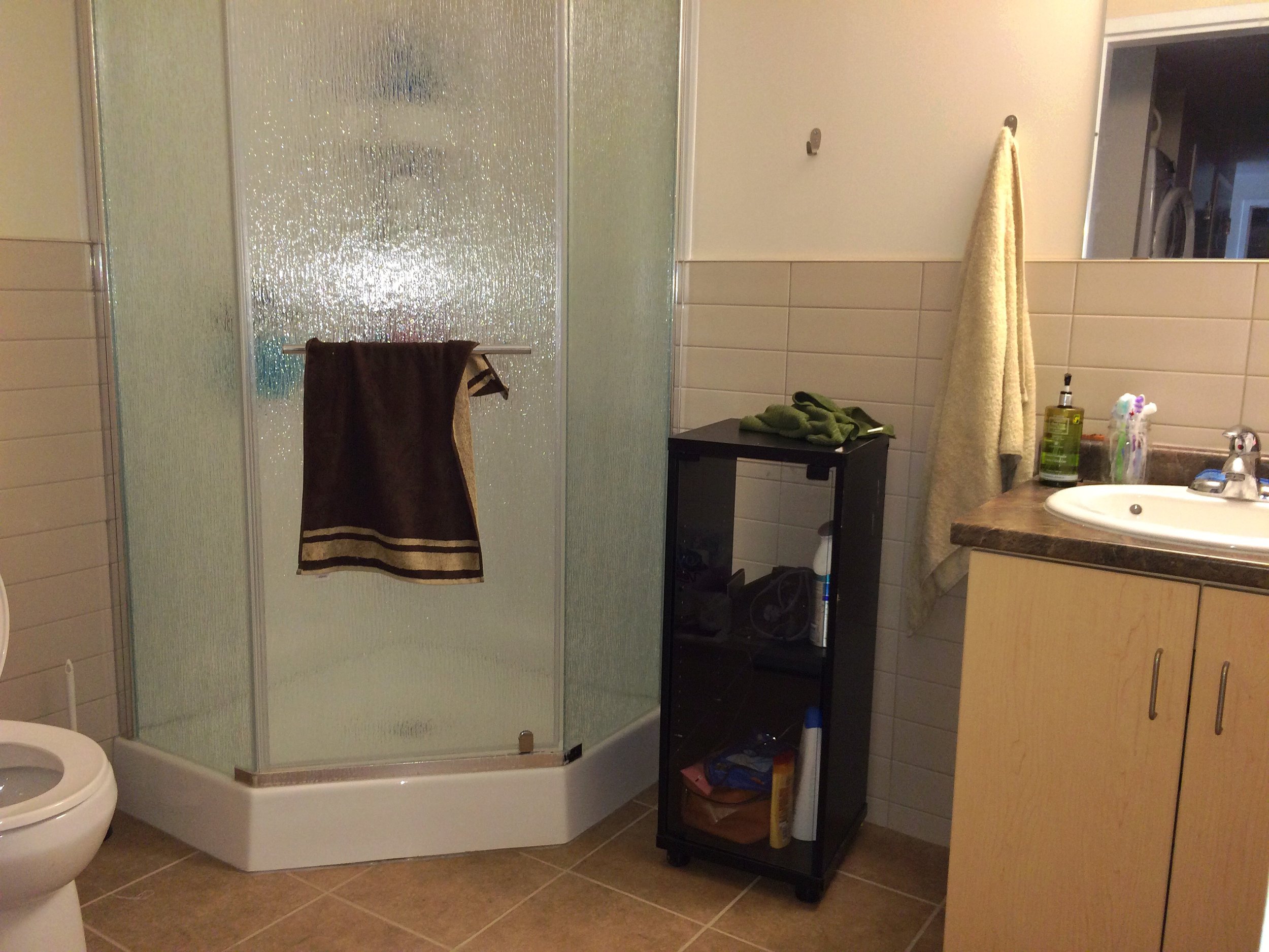 Two bathrooms in every unit