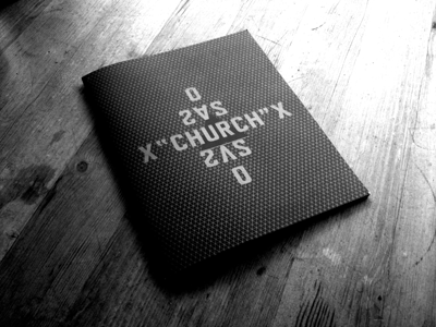 The Church Issue , 2011 Design by Lauren Mackler Published by Lauren Mackler / Public Fiction 