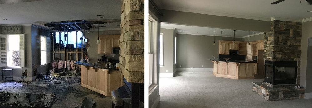 Basement: Before / After