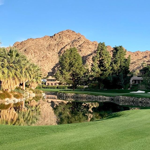 Got to show off The Vintage Club Mountain course to my good friend Rob and his son Will. Thanks Max for playing with us today . This is a photo of all our work on the 15th green complex.