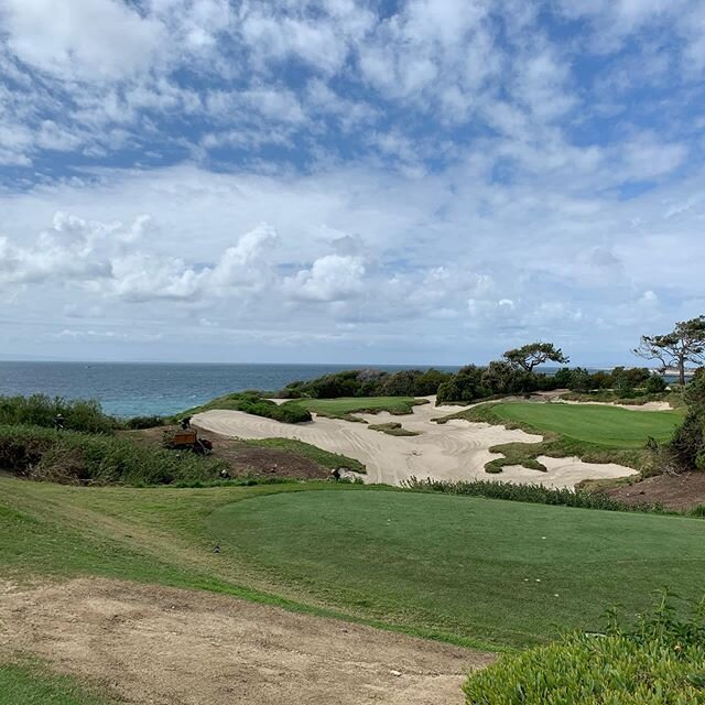 Our office today. Pelican Hill Golf Club. A great place for social distancing, native revegetation, and &ldquo;forgetting about it all for just a moment&rdquo;. Stay healthy everyone.