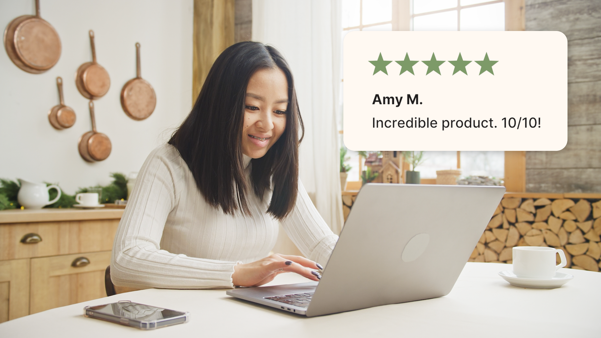 Enhance the shopping experience with reviews (Cinematography + Editing + Animation)