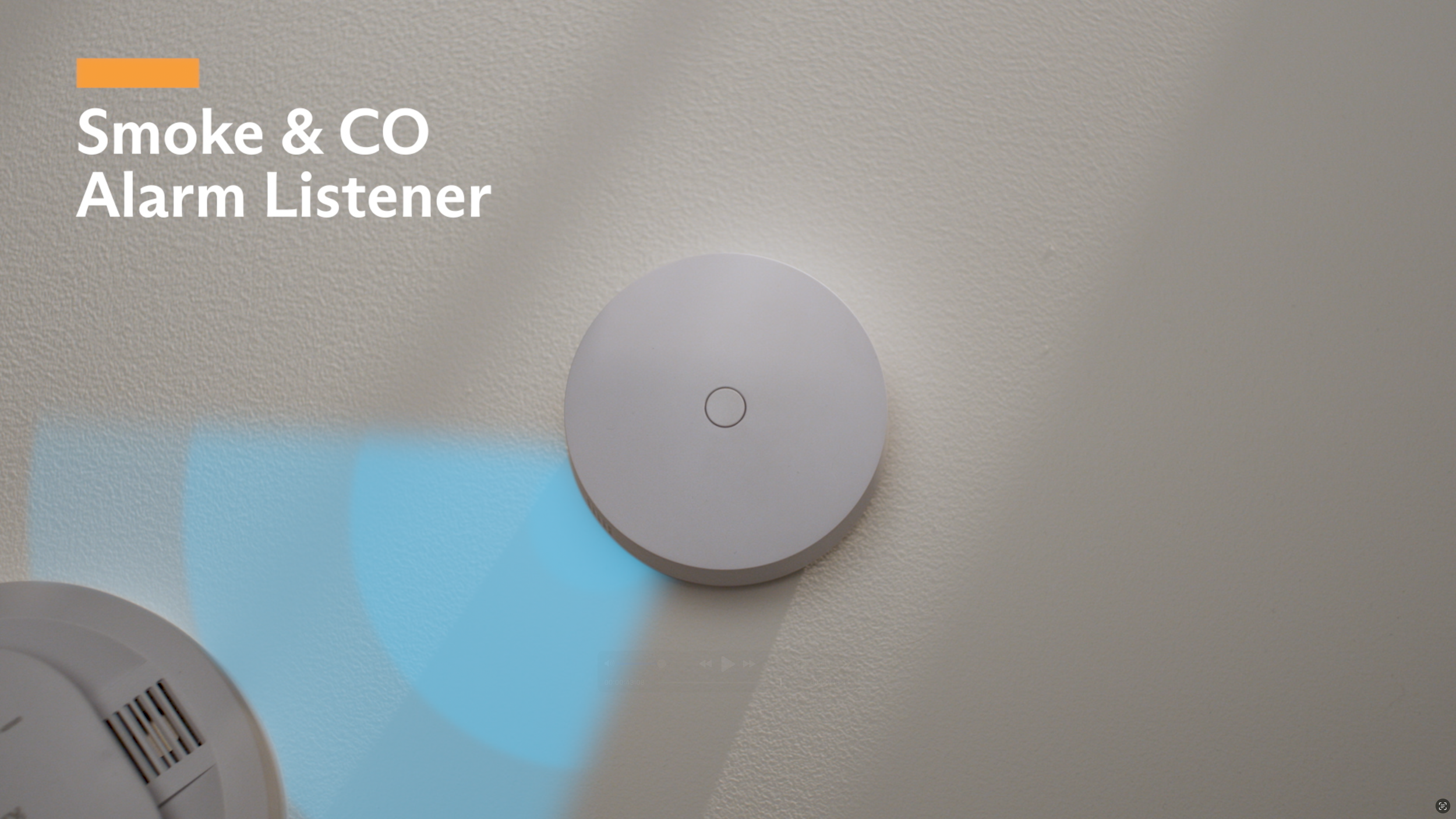 Product Video: Smoke & Carbon Monoxide Alarm Listener (Editing + Animation)