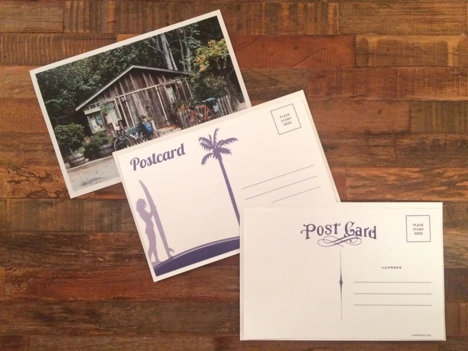 Creative Back Of A Postcard