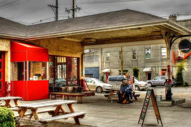Multiple intersecting urbanities: Love @ The Garage Bar in Louisville, Kentucky. Source: LuAnn Snawder Photography via Flickr and Creative Commons 