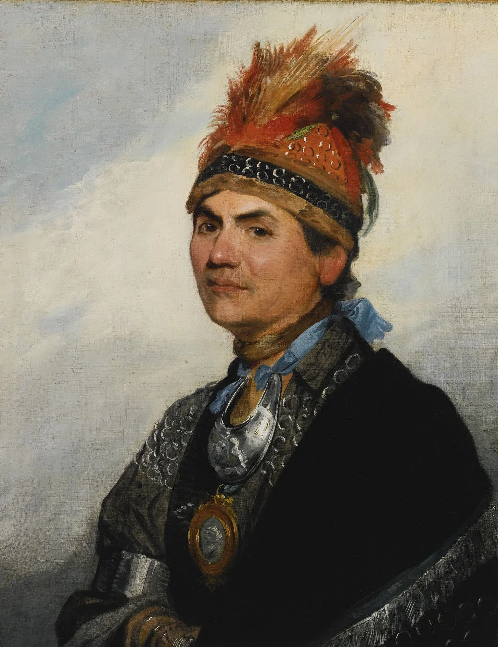 Portrait of Joseph Brant by Gilbert Stuart, 1786