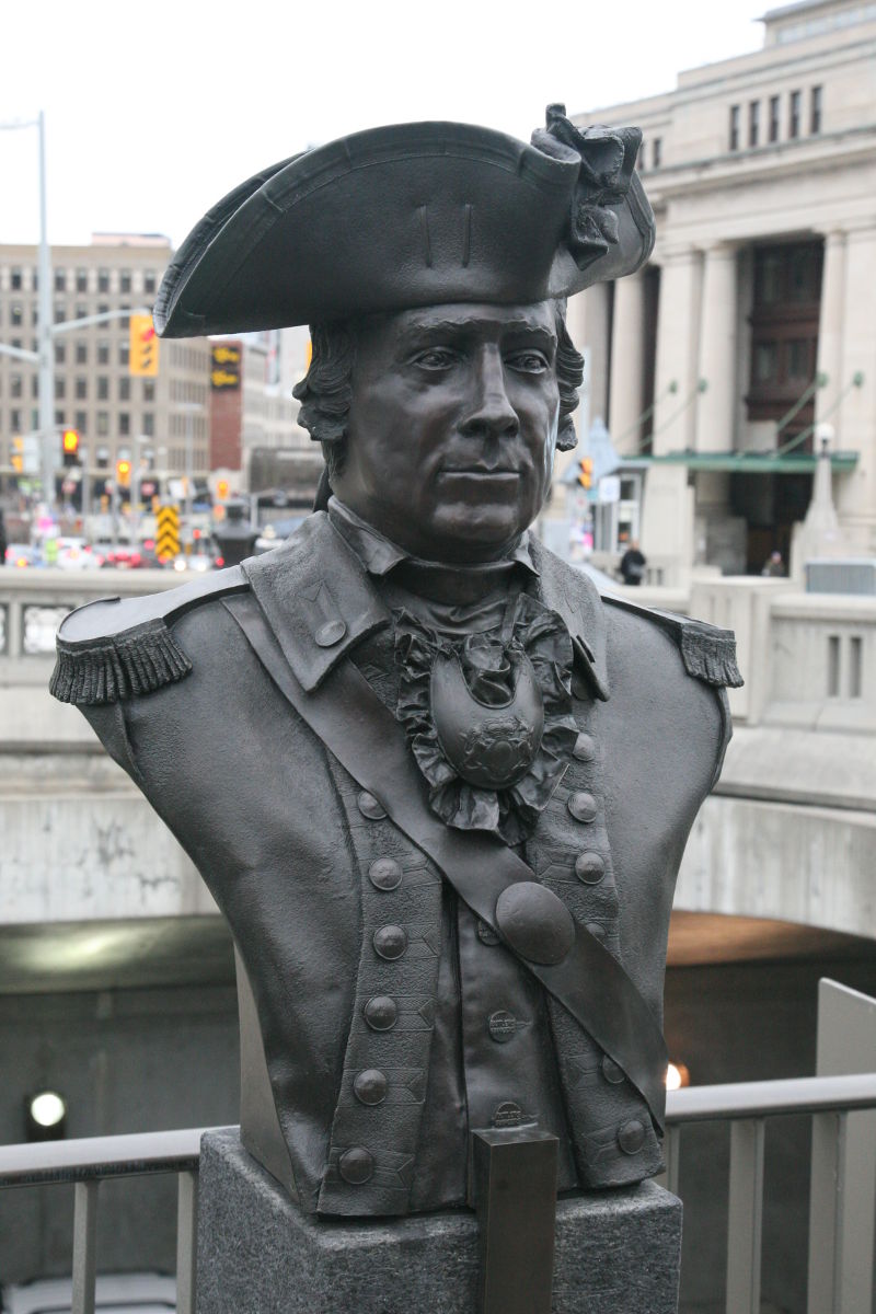 Bust of John Butler, Valiants Memorial, Ottawa, Canada