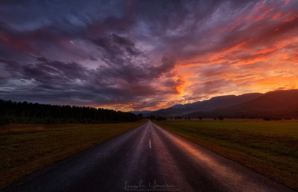 Buckland Valley, Victoria. This scene caught me by surprise, I'd packed up and headed home from another location due to rain, then this happened.